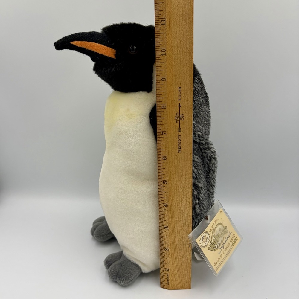 Ganz Webkinz Signature Series Emperor Penguin Plush WKS1010 11" WITH UNUSED CODE - Picture 10 of 10